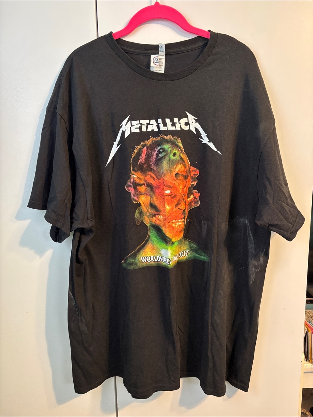 Men’s Black Graphic Metallica Tour T-Shirt